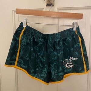 Green Bay Packers women's running shorts